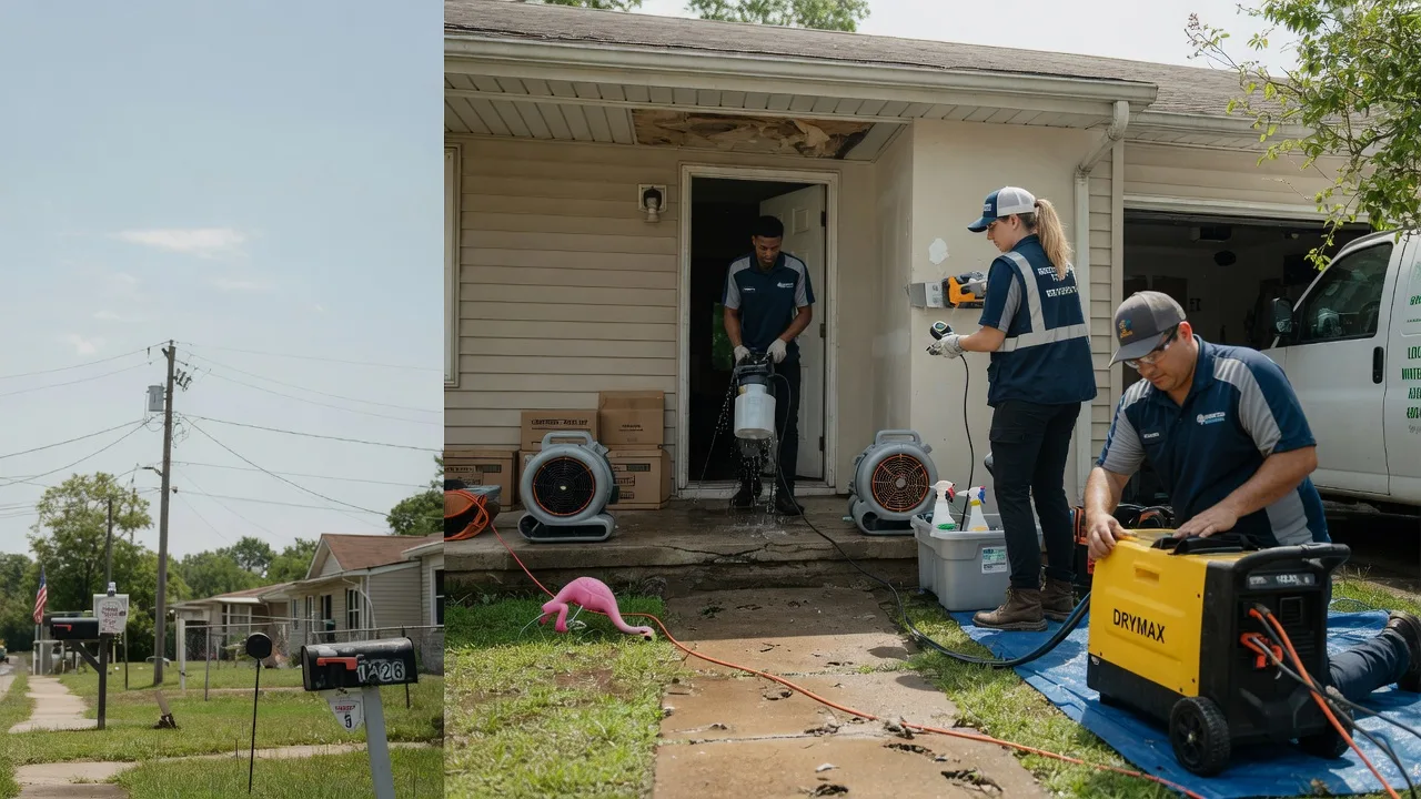 Storm Damage Water Removal in Lewisville, NC near me